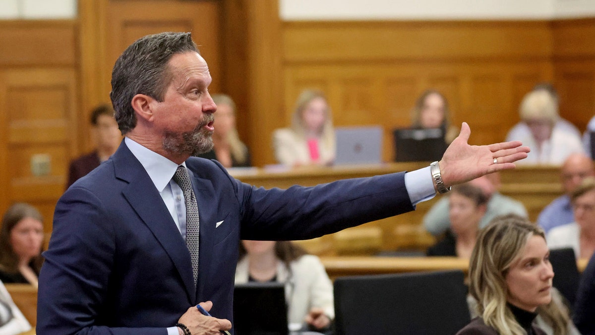 Defense lawyer Alan Jackson in court at the Karen Read trial.