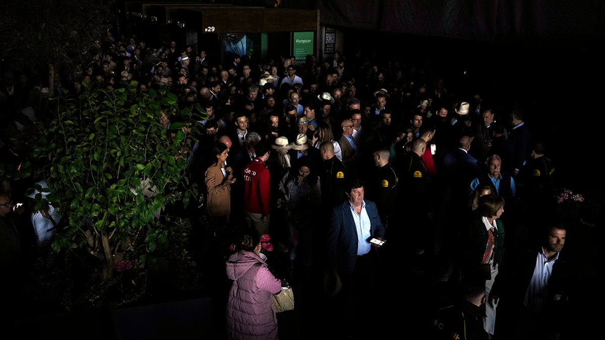 Madrid Open power outage