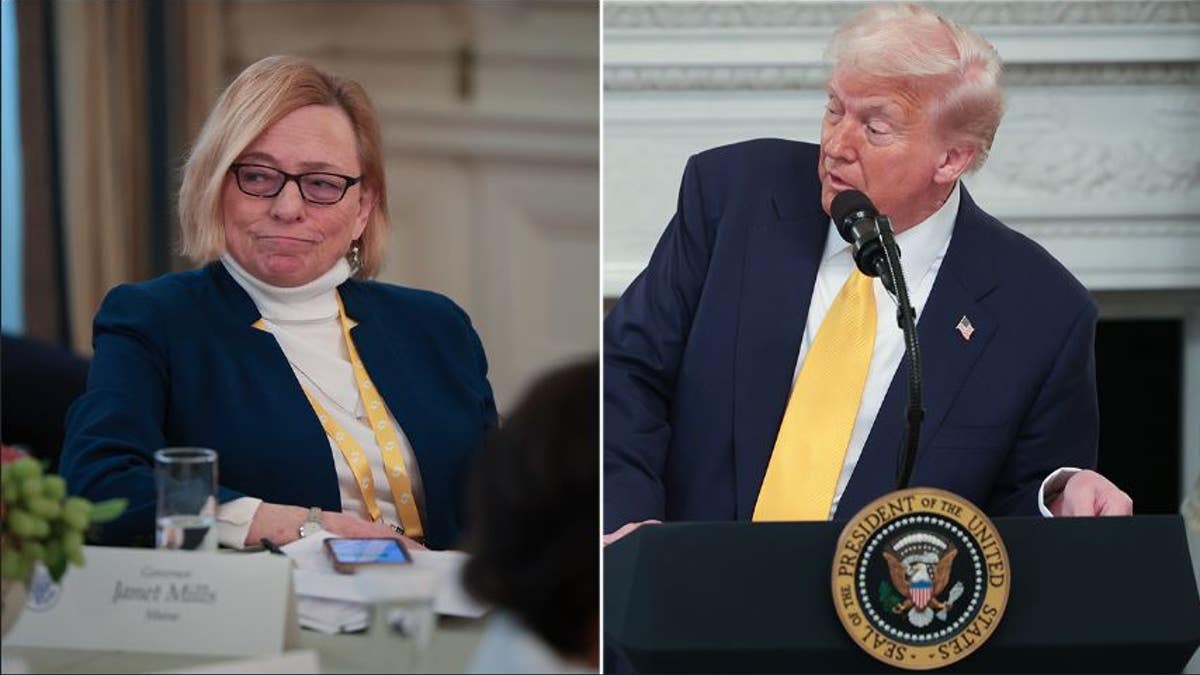 Trump talking to Mills