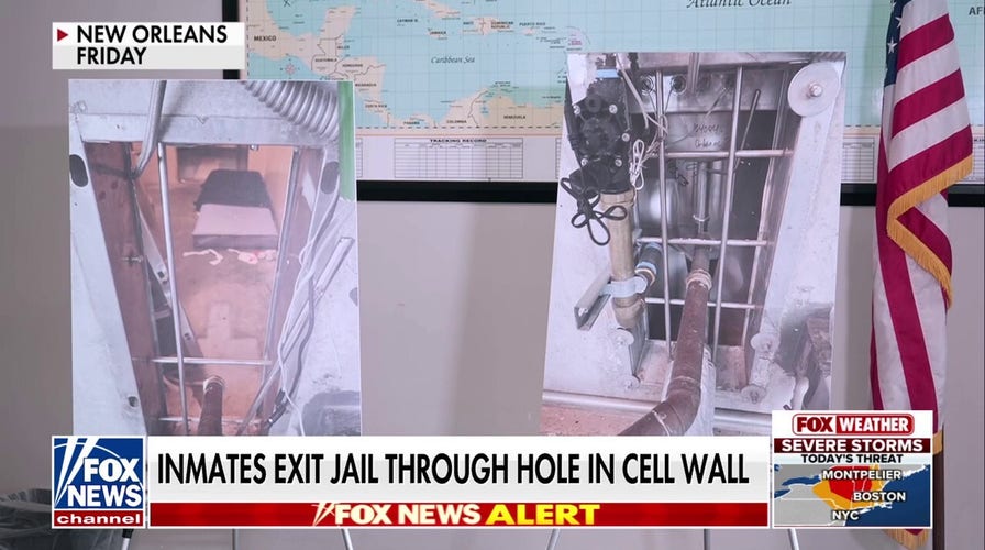Manhunt continues for 7 escaped inmates from New Orleans jail