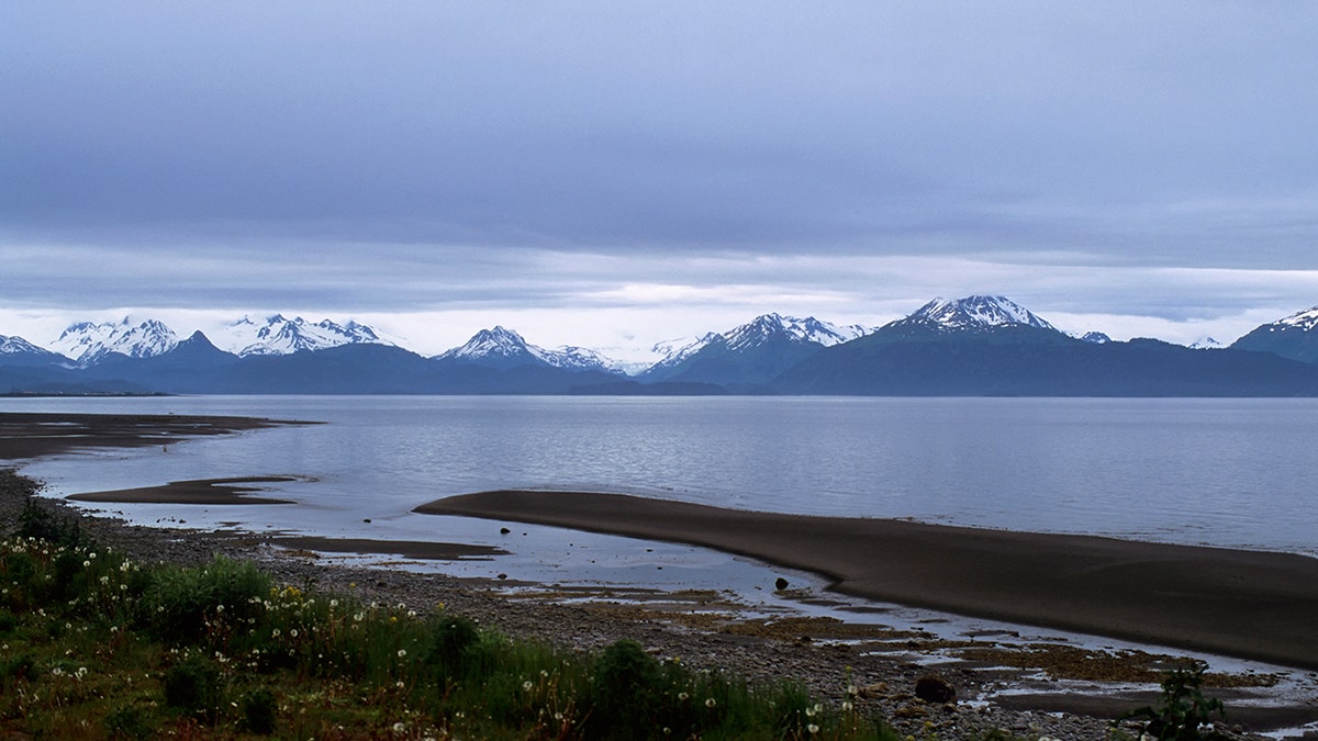 Kenai Mountains from Homer, Alaska