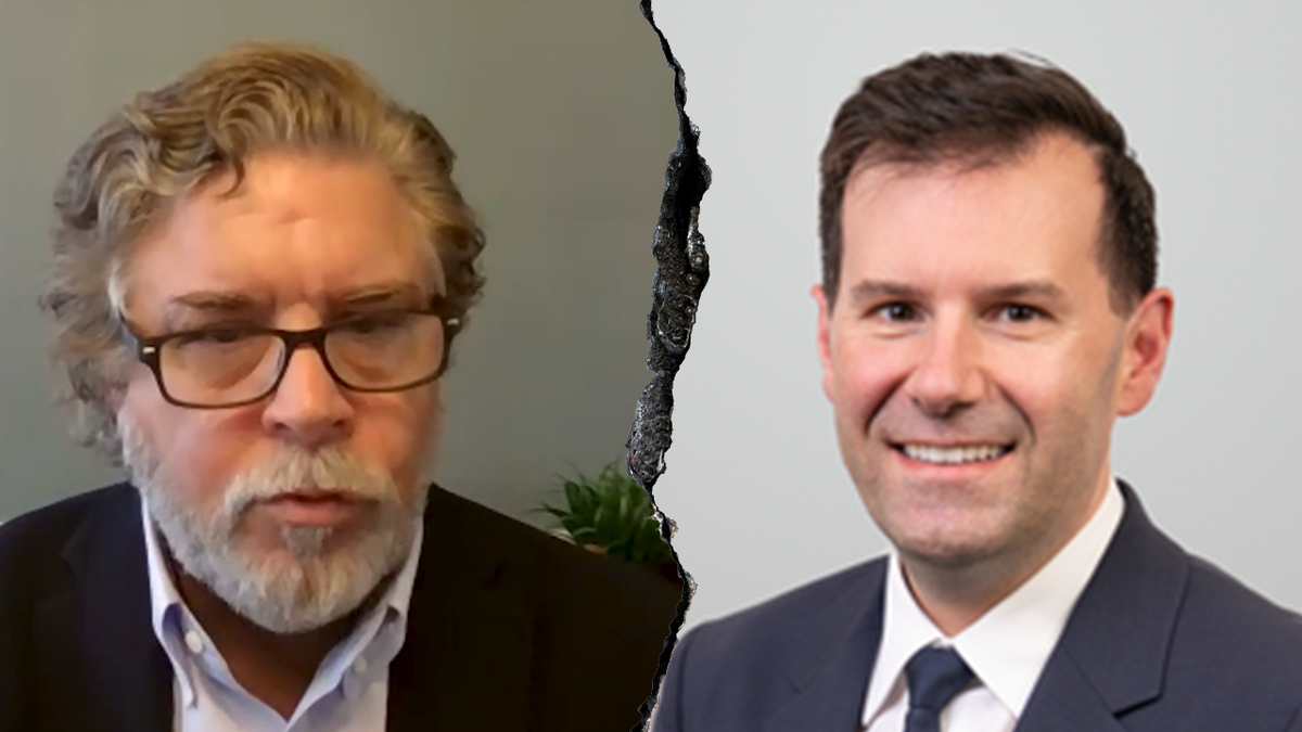Brian King, left, was relieved of his duty as the FDA's tobacco chief earlier this month.
