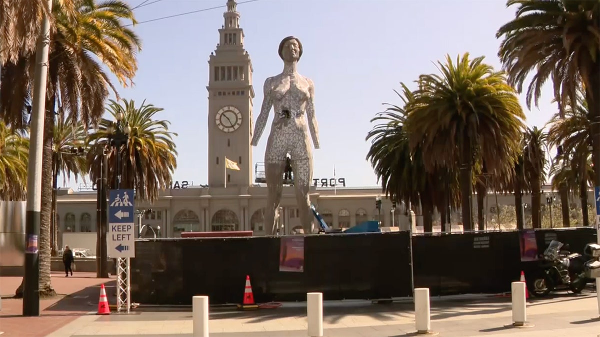 San Francisco nude statue installation causes backlash