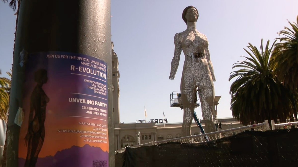 San Francisco nude statue installation causes backlash