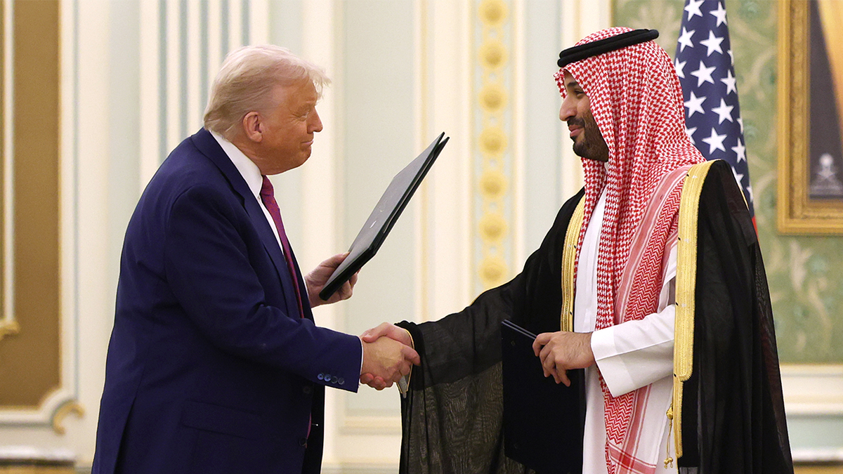 Trump and Saudi Crown Prince Mohammed bin Salman
