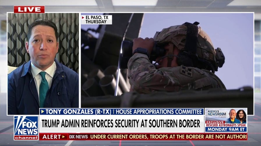 Trump admin sends military to southern border to reinforce security: ‘A show of force’