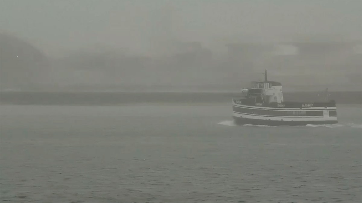 Boat near where military jet crashed into San Diego Bay