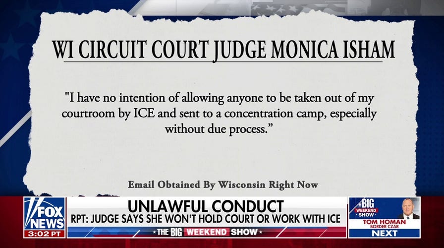 Wisconsin judge reportedly threatens to not hold court in protest of Judge Hannah Dugans arrest