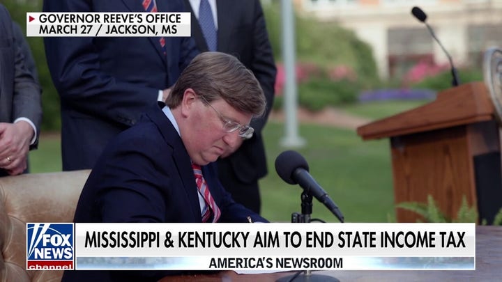 Mississippi, Kentucky latest states pushing to end income tax.