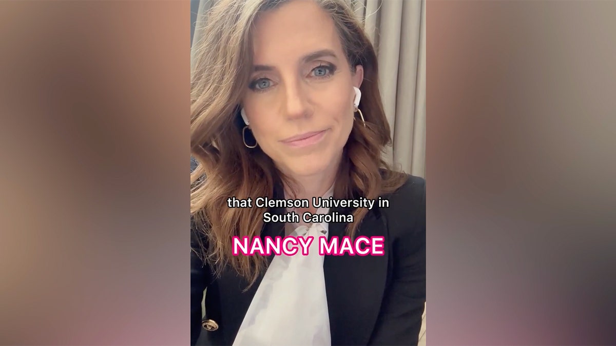 Rep. Nancy Mace (R-S.C.) posted to her X and Instagram pages Friday, firing back at Clemson University after a dropdown menu listing 15 genders was posted on the LibsofTikTok page.