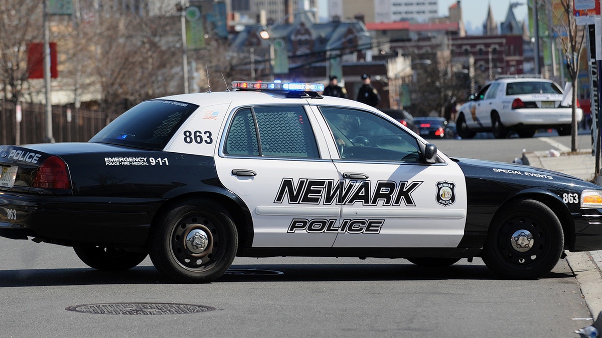Newark police car