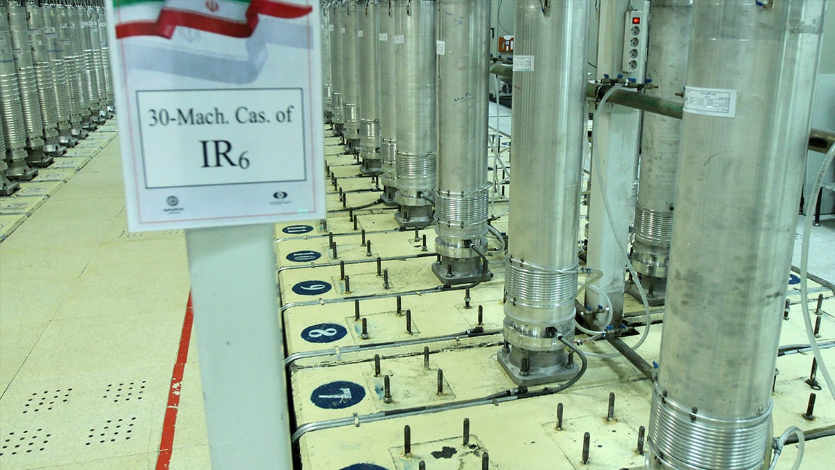 Iran nuclear centrifuge machines