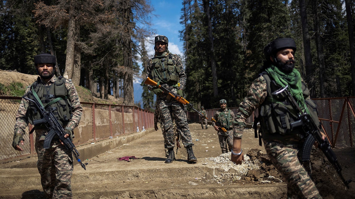 Site of Kashmir attack