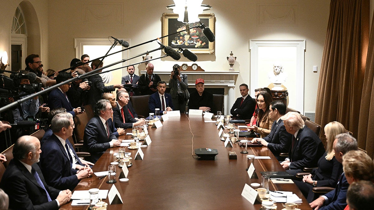 Trump meets with his Cabinet 