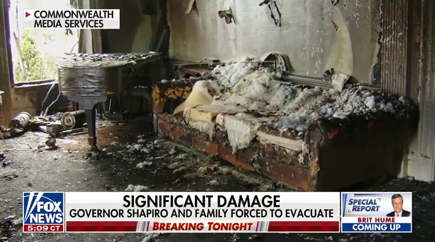 Governor's mansion fire: Suspect arrested over attack on Josh Shapiro's residence