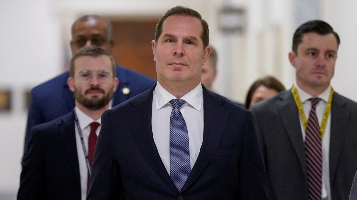  Pete Marocco, deputy administrator-designate at the U.S. Agency for International Development (USAID), arrives to meet with members of Congress to discuss foreign assistance, on Capitol Hill in Washington, D.C., U.S. March 5, 2025