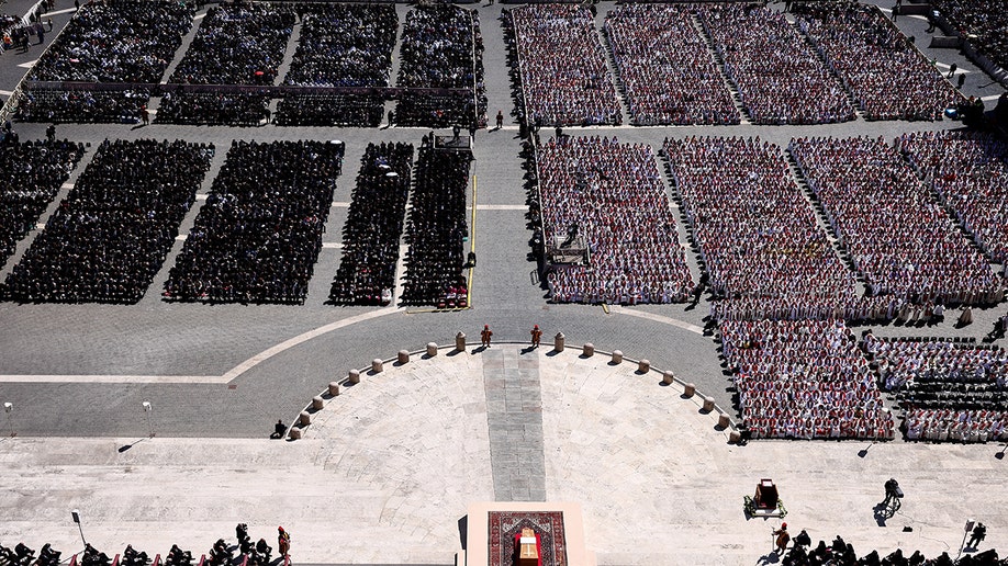 Crowds at the Vatican