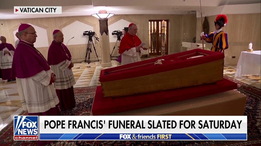 Pope Francis' funeral to take place on Saturday