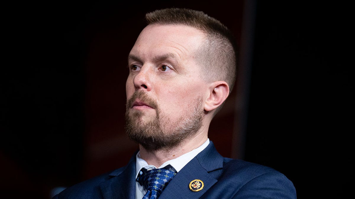 Rep. Jared Golden, D-Maine, seen at the U.S. Capitol on Wednesday, March 6, 2024, on Tuesday announced he'll seek re-election to Congress in 2026.