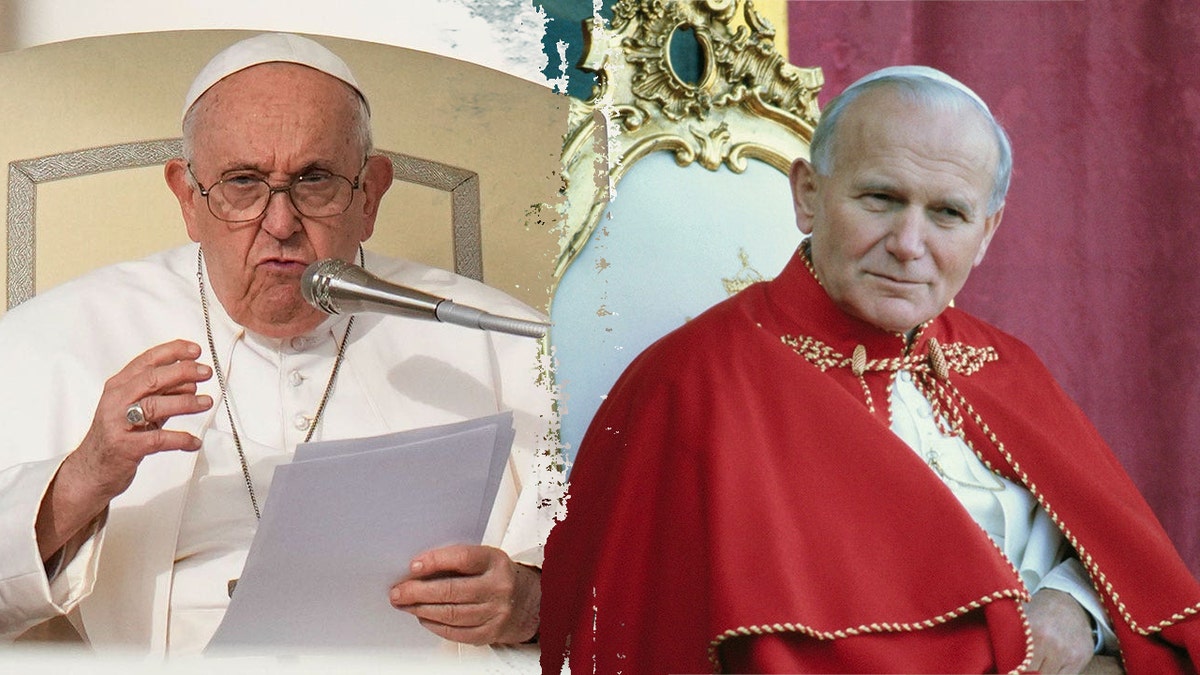 Fox News' Greg Palkot reported on both Pope Francis and Pope John Paul II.