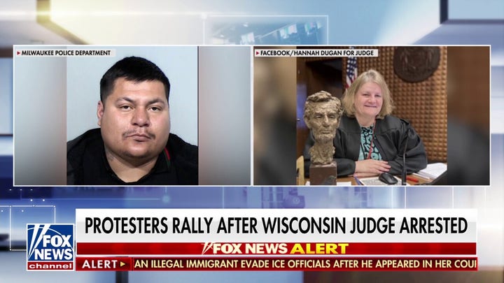  Protesters rally following Wisconsin judge's arrest