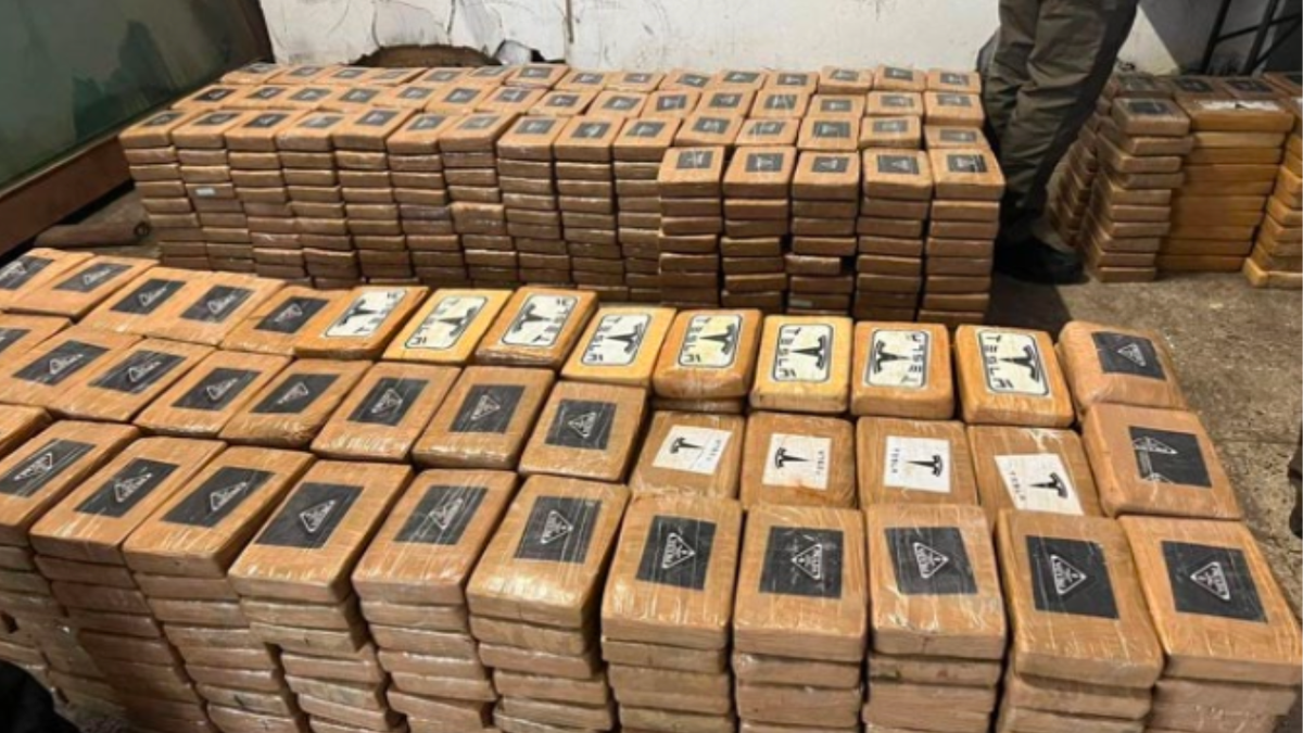 Drugs in bags