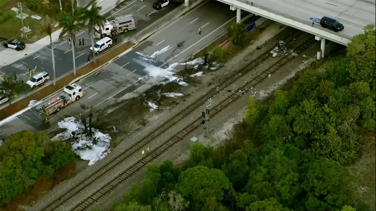Boca Raton, Florida plane crash site