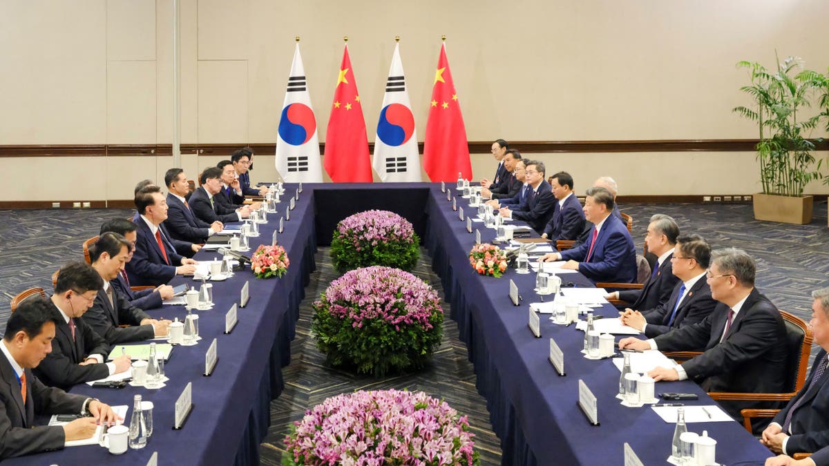 China-South Korea meeting