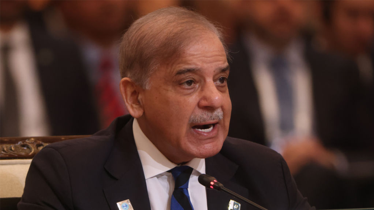 Pakistan's Prime Minister Shehbaz Sharif