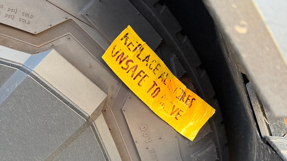 A Tesla Cybertruck was vandalized in California