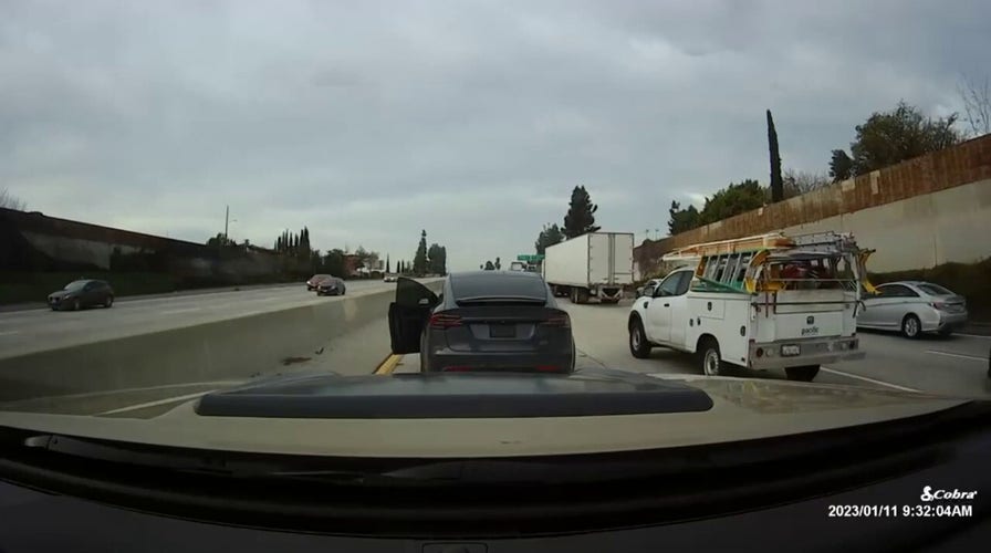 California Tesla driver suspected in road rage attack arrested