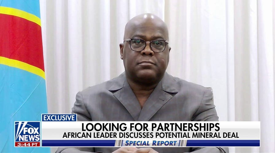 Democratic Republic of the Congo president says America is 'waning' in Africa