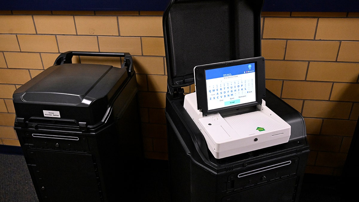 Voting tabulators in Connecticut