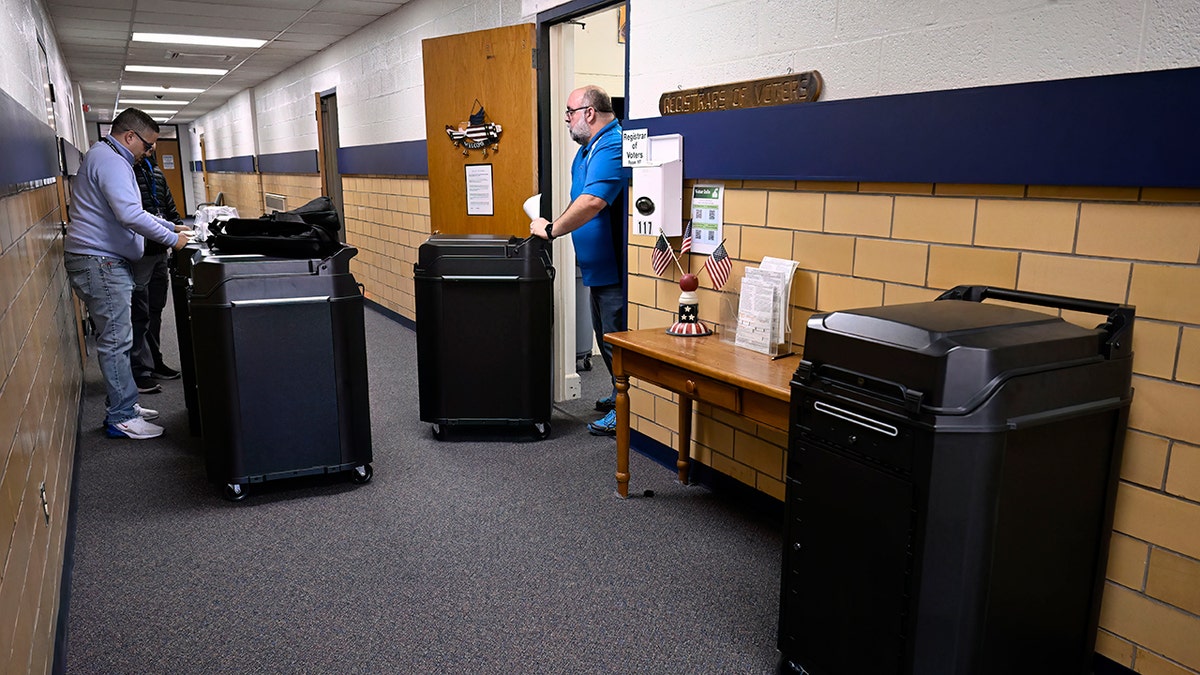 Voting tabulators moved out of office in Vernon, Conn.