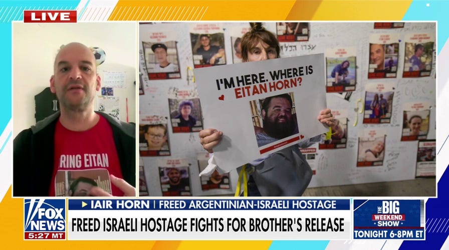 Freed Israeli hostage fighting for brothers release from Hamas lunatics