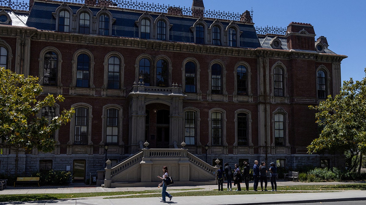 Berkeley building on campus
