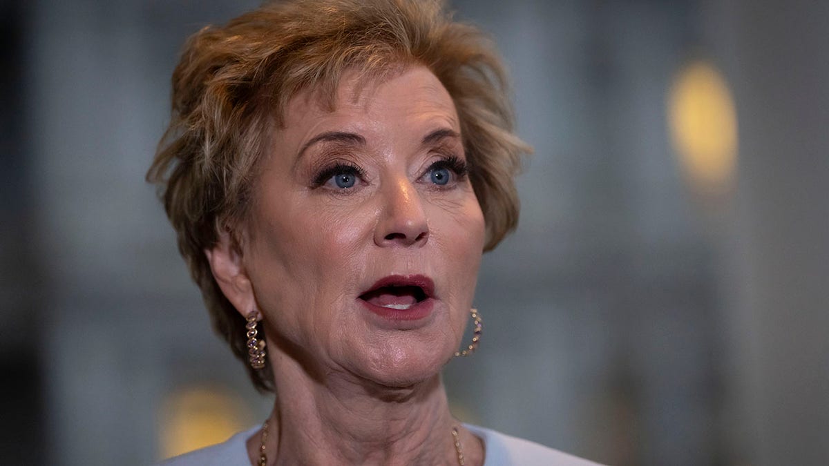 Linda McMahon closeup shot