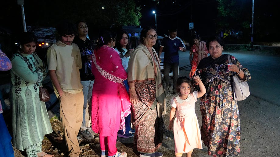Indian tourists after terrorist attack