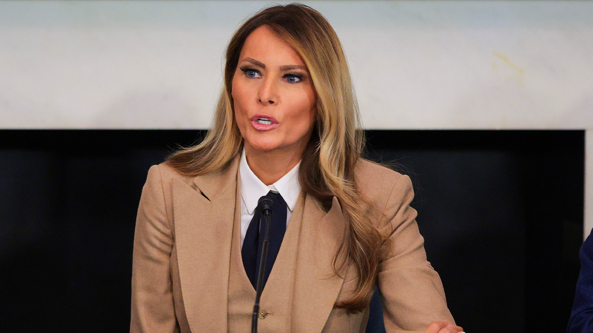 Melania Trump in Capitol closeup shot