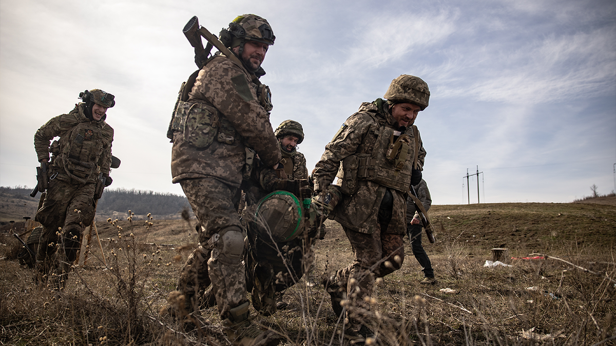 Ukraine soldiers