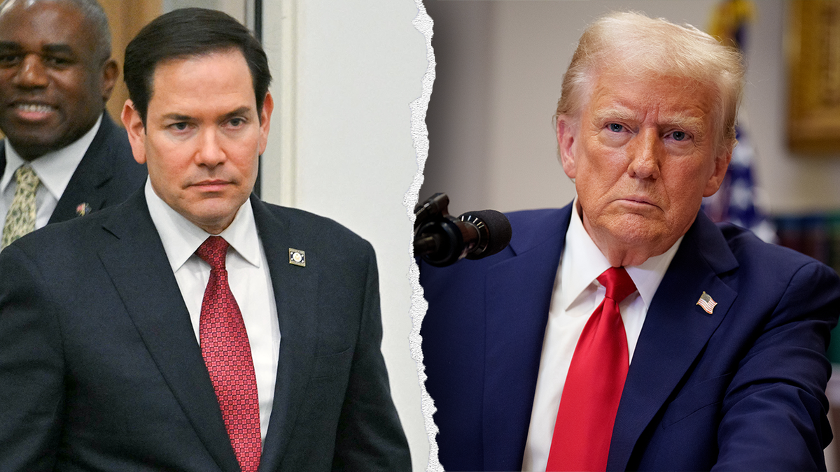 Trump and Rubio side-by-side. 