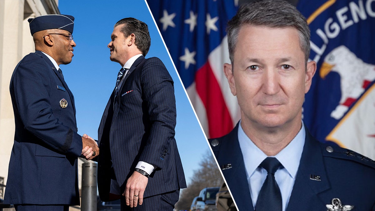 CQ Brown, Pete Hegseth and Dan Caine