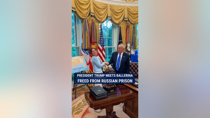 President Trump welcomes Ksenia Karelina, the American ballerina freed from a Russian prison, to the White House
