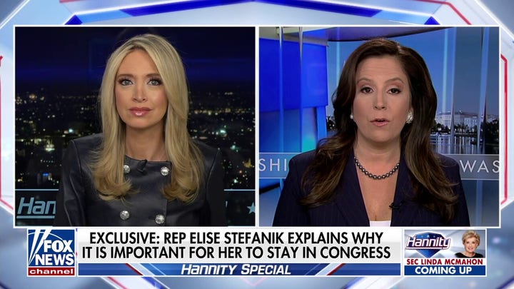 Rep. Elise Stefanik explains her 'team player' decision to stay in Congress.
