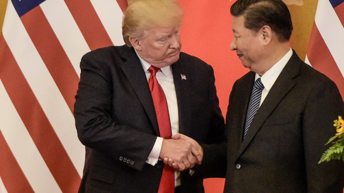 Trump with Xi Jinping