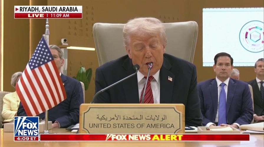 Trump addresses leaders at the Gulf Cooperation Council, lays out vision for future of Middle East