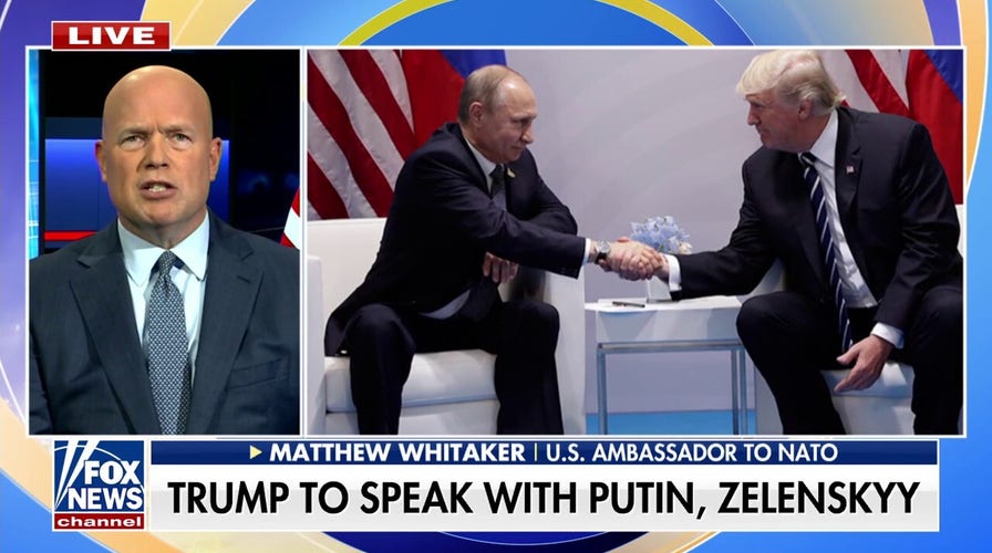 Trump to hold dueling phone calls with Putin, Zelenskyy as he works to end Russia-Ukraine war