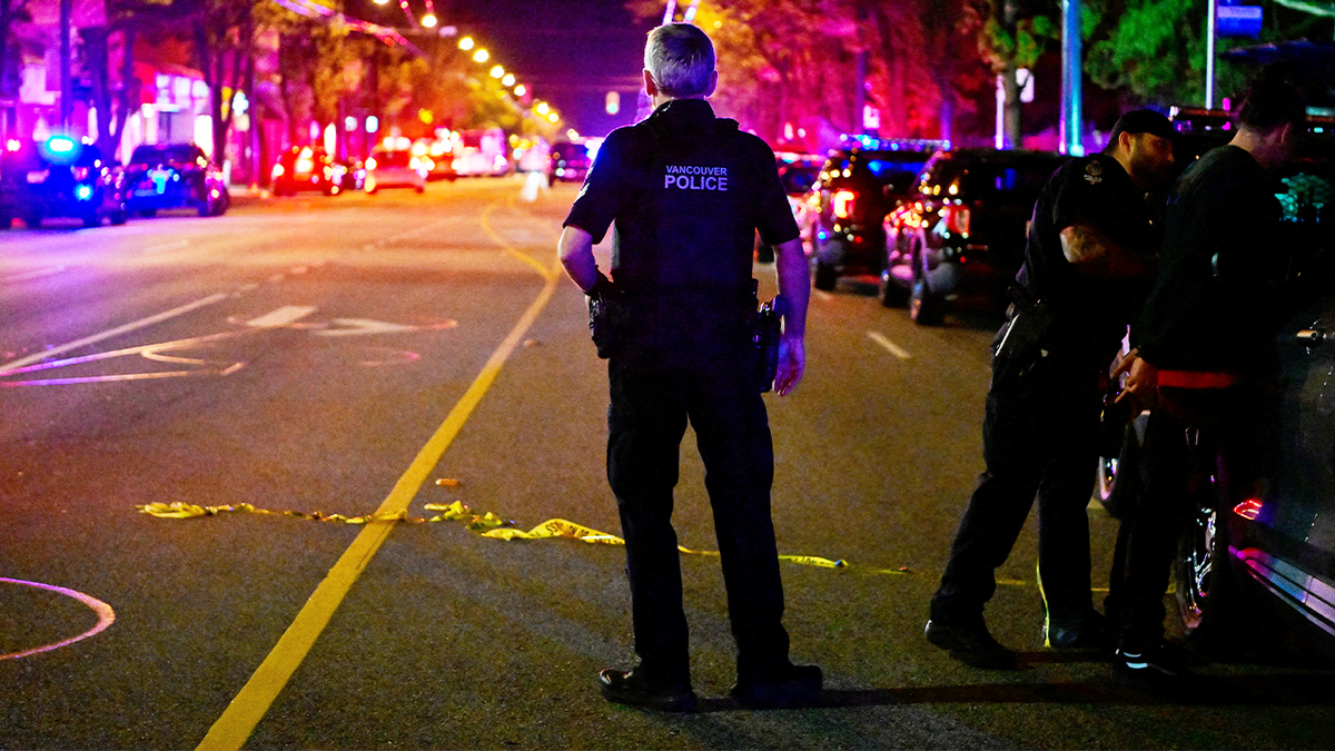 vancouver police on scene after car plows into crowd at street festival