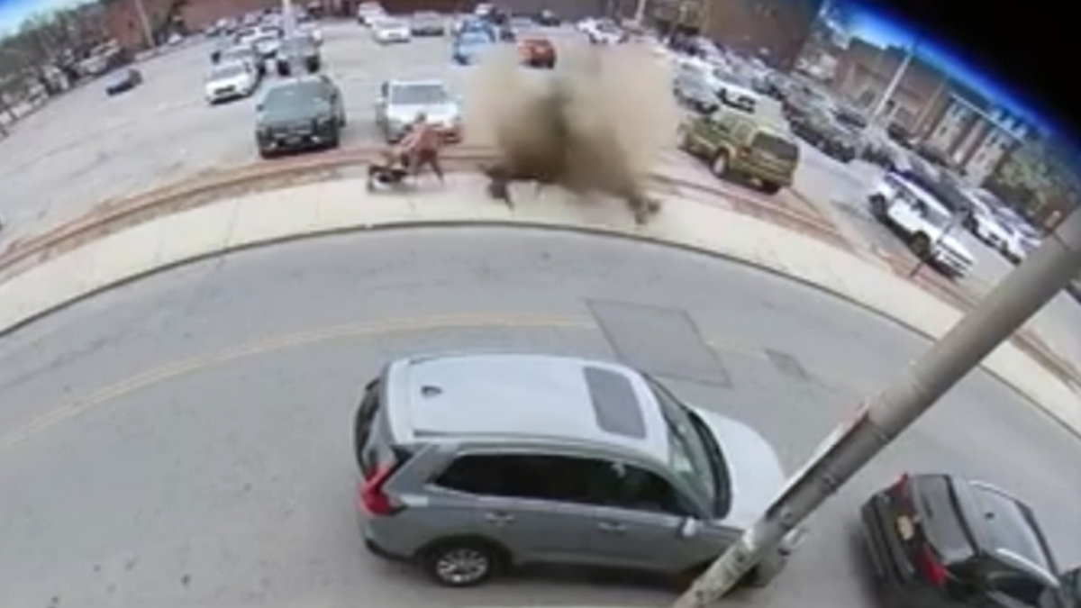 Manhole explosion in New York