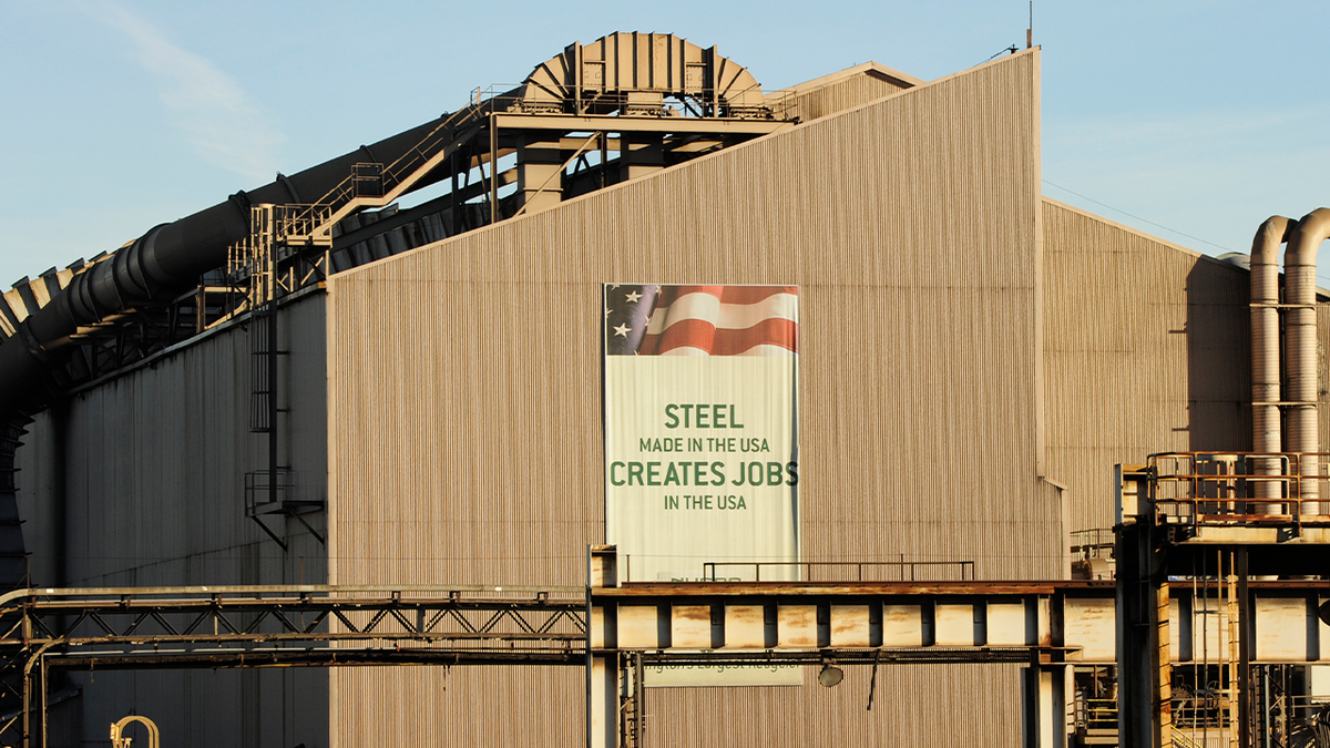 The Nucor Steel Recycling Plant in Seattle.